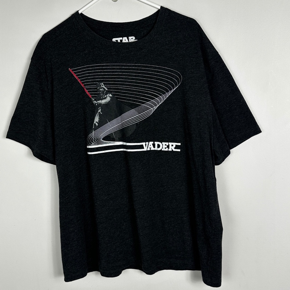Star Wars Darth Vader Black T-Shirt Mens Size XL Cotton Blend‎ Tee Crew Neck Top